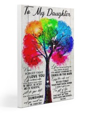 To My Daughter - Mom 20x30 Gallery Wrapped Canvas Prints thumbnail