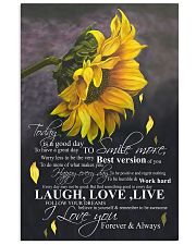 To day is a good day Vertical Poster tile