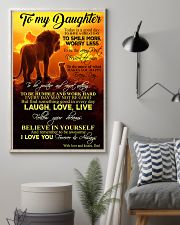 To My Daughter - Dad 11x17 Poster lifestyle-poster-1