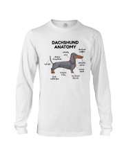 Dachshund Anatomy Long Sleeve Tee thumbnail
