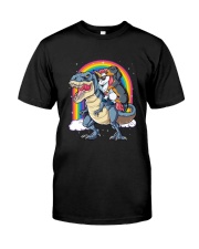 Dachshund Unicorn T rex Premium Fit Mens Tee thumbnail