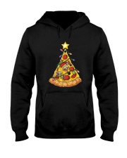 Pizza Christmas Tree Hooded Sweatshirt thumbnail