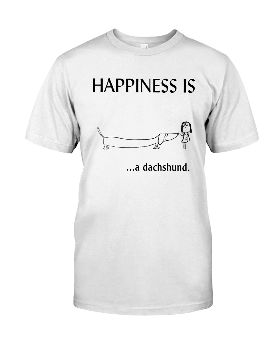 Happiness is a Dachshund Classic T-Shirt