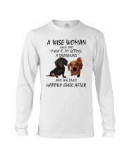 A Wise Woman and Dachshund Long Sleeve Tee thumbnail