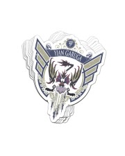 YIAN GARUGA - CREST Sticker tile