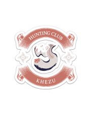 KHEZU - HUNTING CLUB Sticker tile