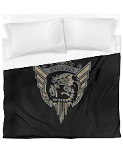 SILVER RATHALOS - CREST Duvet Cover tile