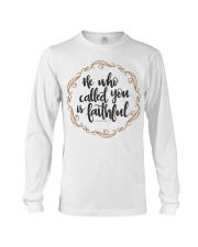 1 THESSALONIANS 5:24 Long Sleeve Tee tile