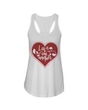 JOHN 13:34 Ladies Flowy Tank tile