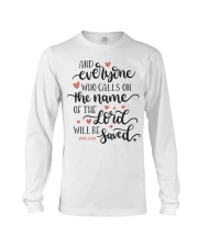ACTS 2:21 Long Sleeve Tee tile