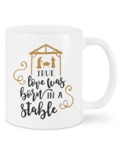 TRUE LOVE WAS BORN IN A STABLE Mugs tile