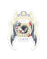STYGIAN ZINOGRE - HUNTING CLUB CREST Sticker tile