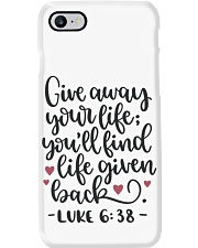 LUKE 6:38 Phone Case tile