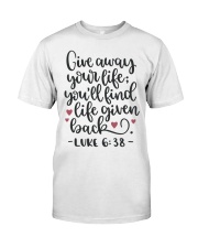 LUKE 6:38 Classic T-Shirt front