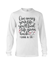 LUKE 6:38 Long Sleeve Tee tile