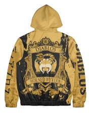 DIABLOS - SUBLIMATION CREST Men's All Over Print Full Zip Hoodie tile