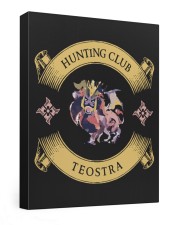 TEOSTRA - HUNTING CLUB Gallery Wrapped Canvas Prints tile