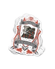 ZORAH MAGDAROS - CREST Sticker tile