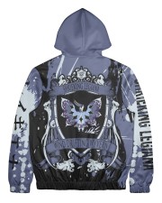 SHRIEKING LEGIANA - SUBLIMATION CREST Men's All Over Print Full Zip Hoodie tile
