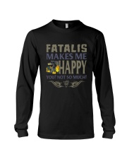 FATALIS MAKES ME HAPPY Long Sleeve Tee tile