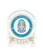 GAUSS - ELITE EDITION Sticker tile