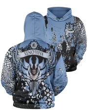 XENO'JIIVA - ALL OVER PRINT Men's All Over Print Hoodie aos-men-hoodie-ghosted-front-05