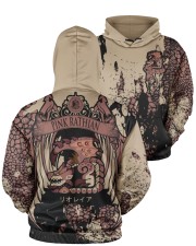 PINK RATHIAN - ALL OVER PRINT Men's All Over Print Hoodie aos-men-hoodie-ghosted-front-05