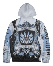 XENO'JIIVA - SUBLIMATION CREST Men's All Over Print Full Zip Hoodie tile