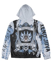 XENO'JIIVA - SUBLIMATION CREST Women's All Over Print Full Zip Hoodie tile