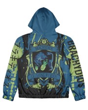 BRACHYDIOS - SUBLIMATION CREST Women's All Over Print Full Zip Hoodie tile