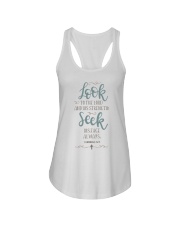 1 CHRONICLES 16:11 Ladies Flowy Tank tile