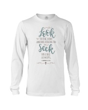 1 CHRONICLES 16:11 Long Sleeve Tee tile