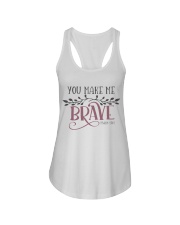 PSALMS 138:3 Ladies Flowy Tank tile