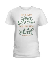 EPHESIANS 2:8 Ladies T-Shirt tile