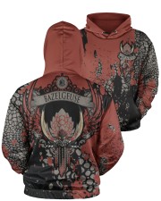 BAZELGEUSE - ALL OVER PRINT Men's All Over Print Hoodie aos-men-hoodie-ghosted-front-05