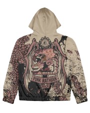 PINK RATHIAN - SUBLIMATION CREST Women's All Over Print Full Zip Hoodie tile