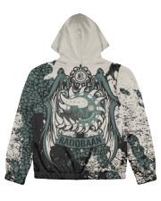 RADOBAAN - SUBLIMATION CREST Women's All Over Print Full Zip Hoodie tile