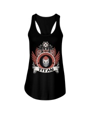 ONE-EYED MASK - EXOTIC EDITION Ladies Flowy Tank tile