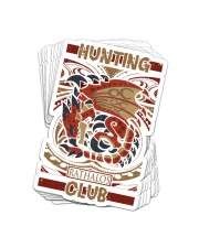 RATHALOS HUNTING CLUB - V2 Sticker tile