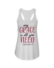 2 CORINTHIANS 12:9 Ladies Flowy Tank tile