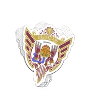 CORAL PUKEI-PUKEI - CREST Sticker tile
