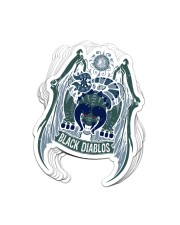 BLACK DIABLOS - CREST Sticker tile