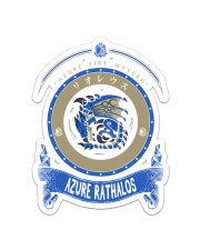 AZURE RATHALOS - HUNTER EDITION Sticker tile