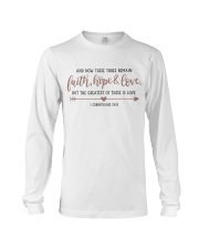 1 CORINTHIANS 13:13 Long Sleeve Tee tile