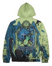 BRACHYDIOS - SUBLIMATION CREST Men's All Over Print Full Zip Hoodie tile