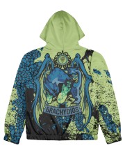 BRACHYDIOS - SUBLIMATION CREST Women's All Over Print Full Zip Hoodie tile