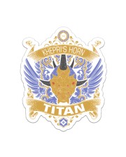 KHEPRI'S HORN - CREST Sticker tile