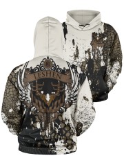 LESHEN - ALL OVER PRINT Men's All Over Print Hoodie aos-men-hoodie-ghosted-front-05