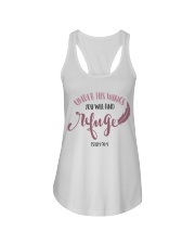 PSALMS 91:4 Ladies Flowy Tank tile