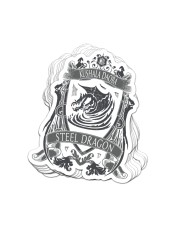 KUSHALA DAORA - CREST Sticker tile
